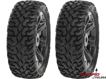 Koło przednie 2.2" Bullit / Titan czarne (2) / MP-5305