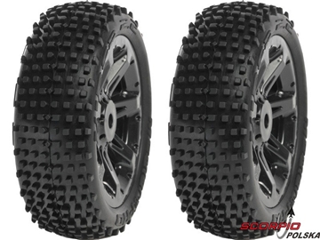 Koło przednie 2.2" Viper / Titan czarne (2) / MP-5315
