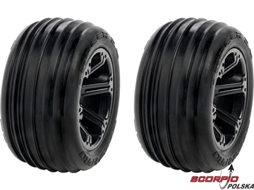 Koło przednie 2.8" Tracer / Addict czarne (2) / MP-5505