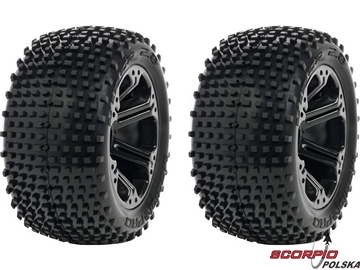 Koło przednie 2.8" Viper / Addict czarne (2) / MP-5525