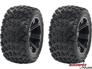 Koło przednie 2.8" Dirt Crusher/Addict czarne (2) / MP-5545