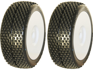 Koło uniw. " Velox M3 / Rex 1/8 Buggy białe (2) / MP-6405-M3
