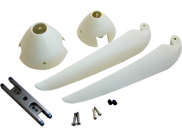Śmigło składane 9.8x5" z kołpakiem i aluminiowym jarzmem / NA1004F-9.8X5