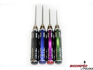Komplet śrubokrętów imbus z kulką 1.5/2.0/2.5/3.0mm / NA3414B