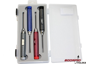 Komplet śrubokrętów imbus z kulką 1.5/2.0/2.5/3.0mm / NA3459