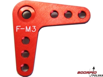 Dźwignia serwa aluminiowa Futaba L / NA4106EM3F