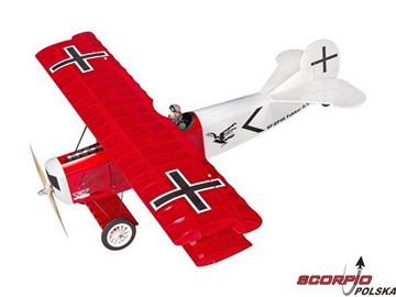 Fokker D.VII ARF czerwony / NAEP-46A