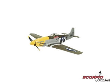 P-51D Mustang ARF s pohonnou jednotkou / PKZ1570i