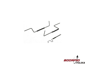 Komplet cięgien lotek: P-51 Ultra Micro Komplet cięgien lotek: P-51 Ultra Micro / PKZ3622