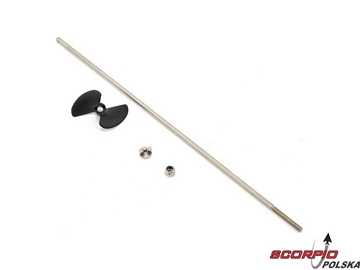 Drive Shaft w/Propeller: MG17. IM17 / PRB0306