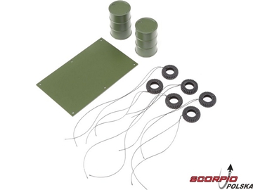 Alpha Patrol - zestaw dodatków makietowych Alpha Patrol - zestaw dodatków makietowych / PRB286041