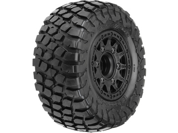 Pro-Line koło 2.2/3.0", opona BFG KR2 M2 SC, felga Raid H12 czarna (2) / PRO1012310