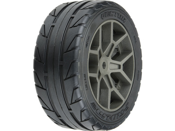 Pro-Line koło 2.4", opona Vector S3 35/85 Belted, felga szara H12 (2) Pro-Line koło 2.4", opona Vector S3 35/85 Belted, felga szara H12 (2) / PRO1020410