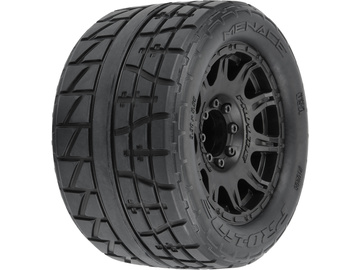 Pro-Line koło 3.8" 1:8, opona Menace HP BELTE, czarna felga H17 (2) / PRO1020610