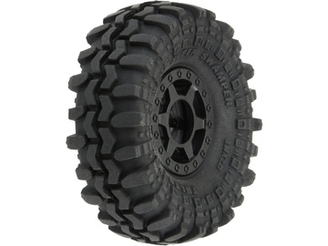 Pro-Line koło 1.0" 1:24, opona Interco Super Swamper, czarna felga H7 (4) / PRO1021410
