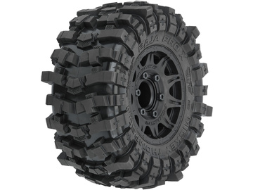 Pro-Line koło 2.8" Mickey Thompson Baja Pro X, czarna felga H12/H14mm (2) / PRO1023710