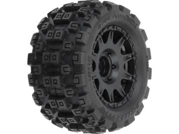 Pro-Line koło 1:18 Badlands MX 1.85" F/R MTD, felga H12 czarne: Granite GROM Pro-Line koło 1:18 Badlands MX 1.85" F/R MTD, felga H12 czarne: Granite GROM / PRO1024110