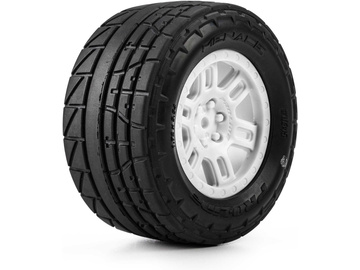 Pro-Line koło w skali 1:16 z oponami Menace Street, felga Split Six w kolorze białym, 12 mm (2 szt.) / PRO1034513