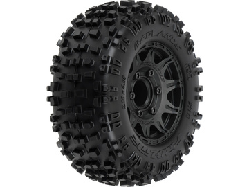 Pro-Line koło 2.8", opona Badlands, felga Raid H12 czarna (2) / PRO117310