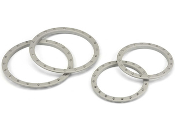 Pro-Line pierścienie Beadlock 4.3" Impulse Pro-Loc szare / PRO276321