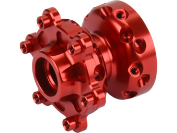 Pro-Line piasta przednia Pro-Spec aluminium, czerwona: Promoto-SM / PRO284703