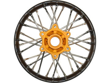 Pro-Line felga tylna Pro-Spec V2 Bead, aluminium, czarna/złota: Promoto-SM / PRO284800T3