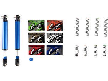Pro-Line amortyzatory Pro-Comp przednie/tylne 97 mm do modelu Rock Crawler w skali 1:10, niebieskie  / PRO641001
