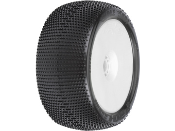 Pro-Line koło 4.0", opona Hole Shot S3, felga Zero Offset H17 biała (2) / PRO9033233