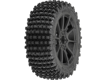 Pro-Line koło 3.3", opona Gladiator M2, felga H17 czarna (2) Pro-Line koło 3.3", opona Gladiator M2, felga H17 czarna (2) / PRO907421