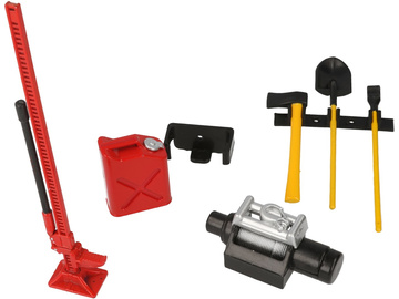 Robitronic zestaw narzędzi czerwony / R21010R