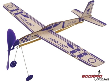 Rzutka Jet Boy na napęd gumowy / RA-ZT06201