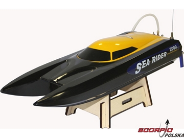 Sea Rider Catamaran Plug & Drive - černá / RB-JS-9302B