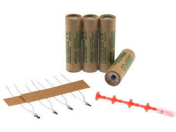 Estes - Silnik rakietowy 1/2A3-2T (4szt) Estes - Silnik rakietowy 1/2A3-2T (4szt) / RD-ES1503