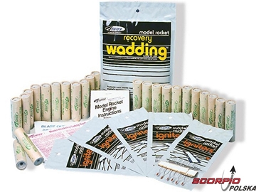 Estes - Silnik rakietowy 1/2A3-4T (24szt) Estes - Silnik rakietowy 1/2A3-4T (24szt) / RD-ES1788