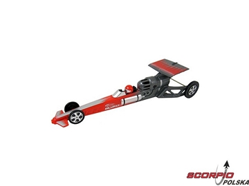 Estes - Blurzz Dragster z nap. rakietowym czerwony / RD-ES2501