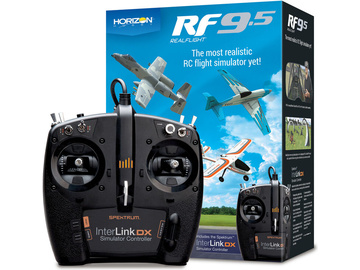 RealFlight 9.5 symulator, kontroler Spektrum / RFL1200