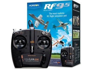 RealFlight 9.5 symulator, kontroler Spektrum RealFlight 9.5 symulator, kontroler Spektrum / RFL1200
