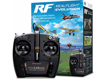 RealFlight Evolution RC symulator lotniczy, sterownik InterLink DX / RFL2000
