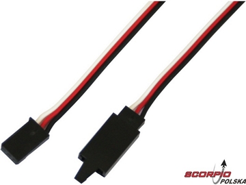 Przedłużacz serwaFutaba z klipsem 30cm / RP-CF0300CSTD