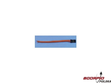 Kabel serwa JR 300mm złocony / RP-XJR002-0300