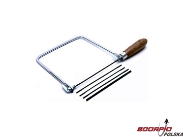 Coping Saw w/5 Blades - 165mm / RT-RO-58289