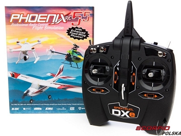 Phoenix RC Pro V5.5 symulator + DXe Mode 1-4 / RTM55R1000