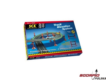 Komplet regulowanych podpór toru (6) / SCX88280