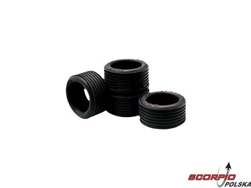 Opony typ 9 (15,0 x 8,0 mm) (F.Abarth) (4) / SCX88480