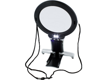 Lightcraft lupa stołowa 2x z oświetleniem LED / SH-LC1850