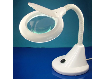 Lightcraft giętka lampa stołowa z lupą / SH-LC8082LED