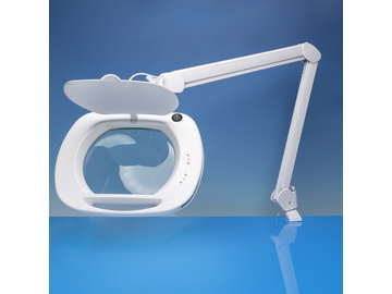 Lightcraft lampa stołowa LED z lupą / SH-LC9100LED