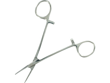 Modelcraft kleszcze pean proste z gładkimi szczękami / SH-PCL5044