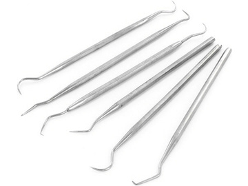 Modelcraft mini haczyki z końcówkami stalowymi (zestaw 6szt) Modelcraft mini haczyki z końcówkami stalowymi (zestaw 6szt) / SH-PDT5197