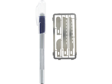 Modelcraft ostrza piłkowe z rękojeścią (zestaw 4szt) / SH-PKN0043/K